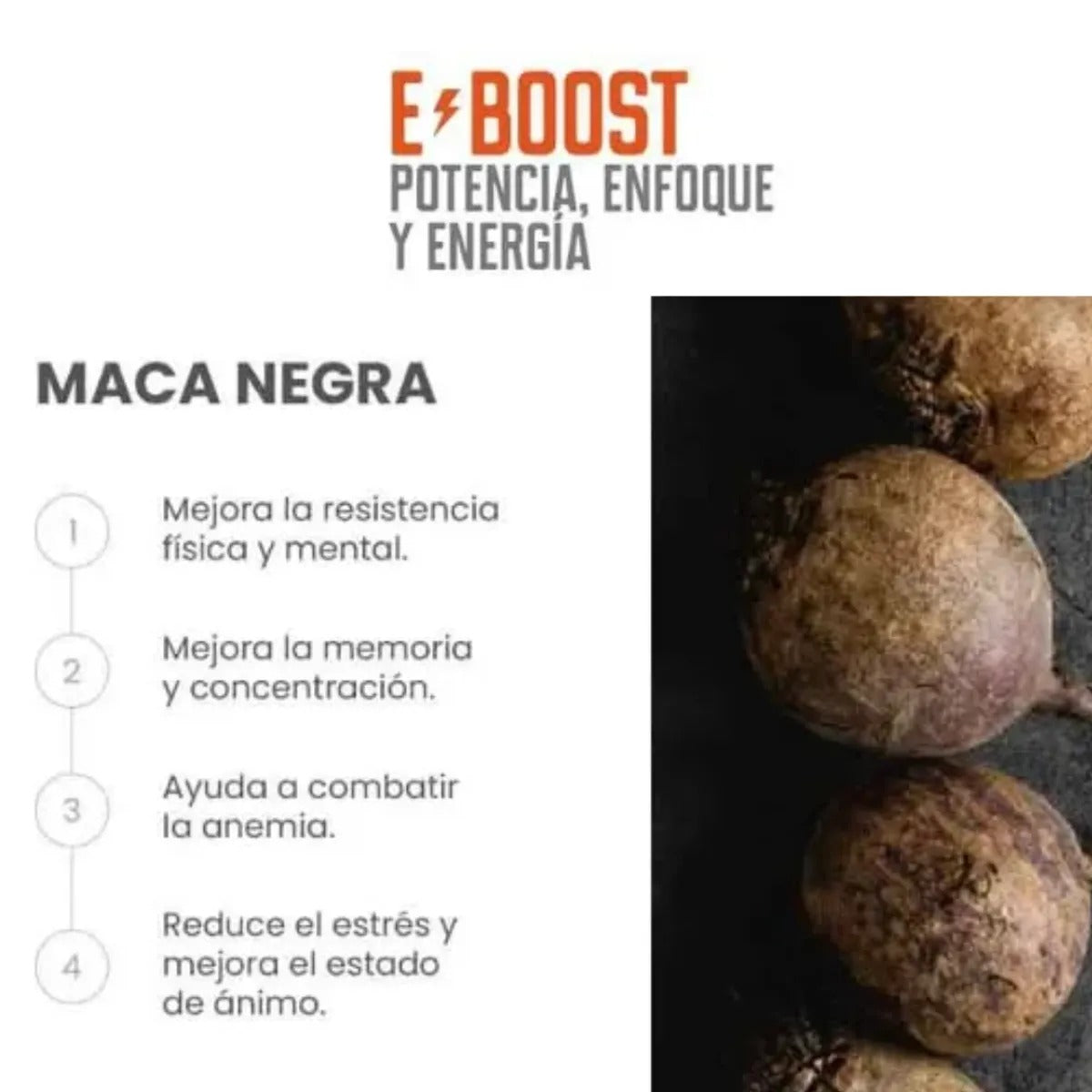 E-BOOST | Vigorizante Sexual Natural | Tu aliado en el ring